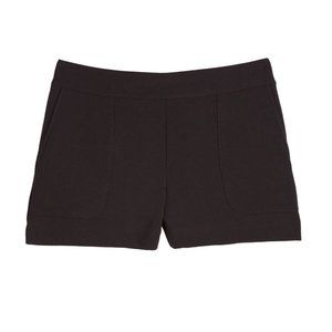 Marie Oliver Black Women's Stretch Ponte Shorts